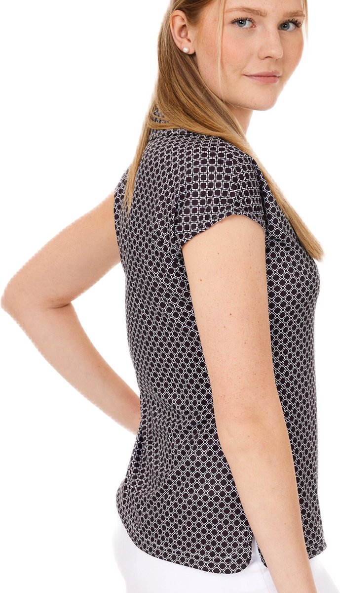 Func Factory dames Polo Zara black print maat 40 van Func Factory — afbeelding 2