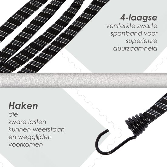 Snelbinders Fiets kopen? ✔️ Bagagedrager Elastieken