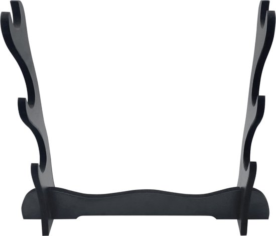 Support Purepeak Katana adapté à 2 épées - Sword Standard - Samurai - Zwart - Groot