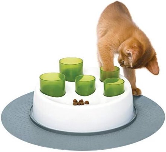 Puzzle nourriture pour chat - Chat à alimentation lente - Bol anti gobble - Bol alimentaire puzzle pour chats - Puzzle nourriture pour chat