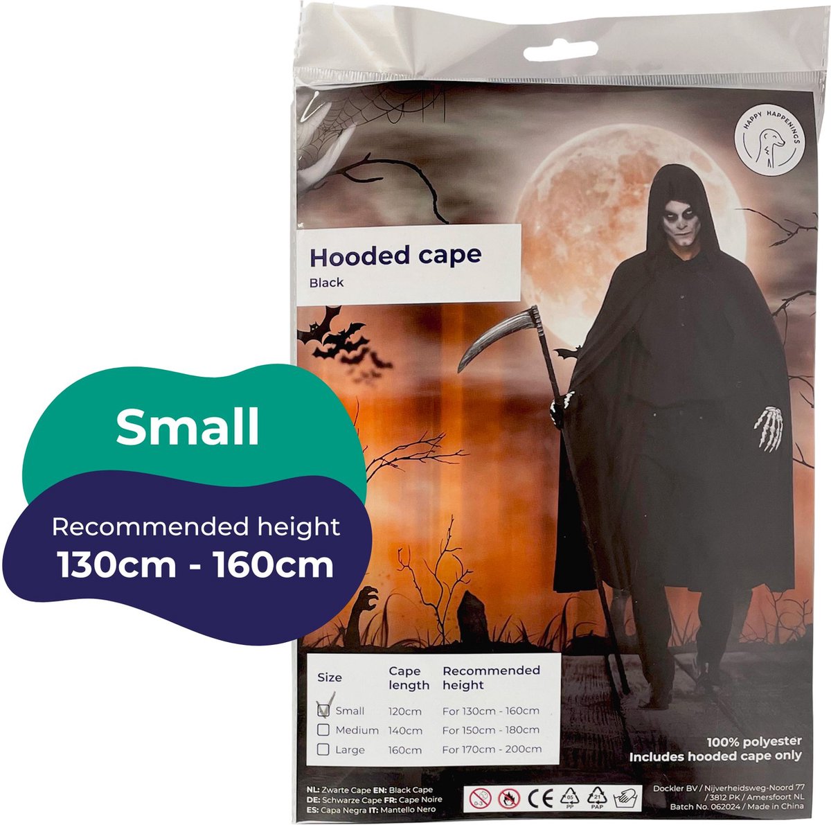 Middeleeuwse Vampier Jacquard Mantel Volwassen Kostuum Volledige Lengte Stand Up Kraag Halloween Cosplay Cape Mantel