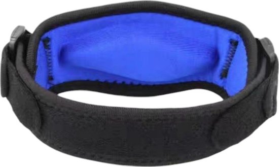 Elleboog Brace - Zwart - Brace met Gelvulling - Tennisarm Bandage - One Size - Padel Bandage