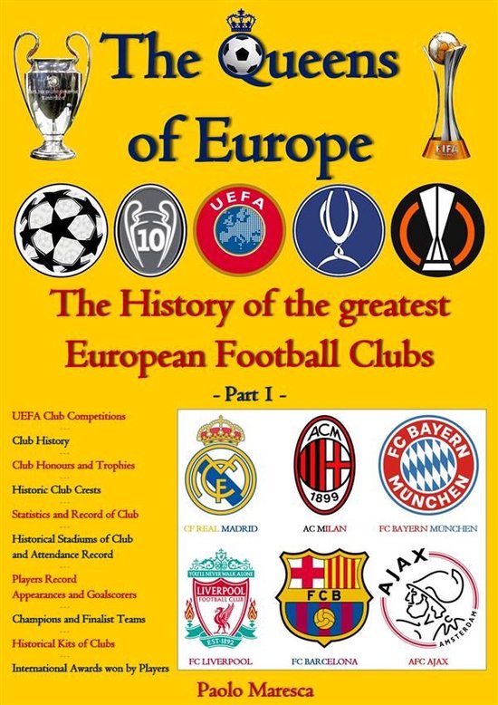 STORIA DEL CALCIO - HISTORY OF FOOTBALL 3 - The Queens of Eu ... - cover