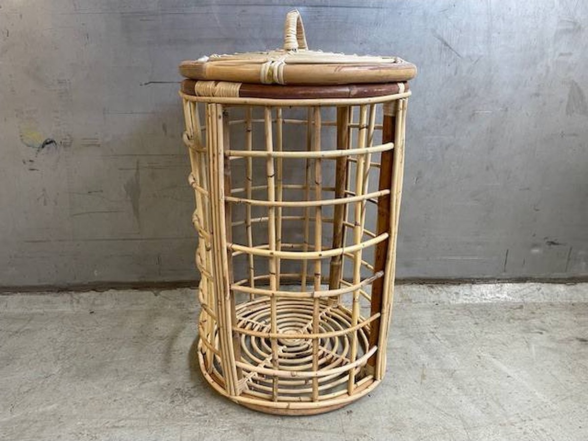 Laundry basket rotan D40H60