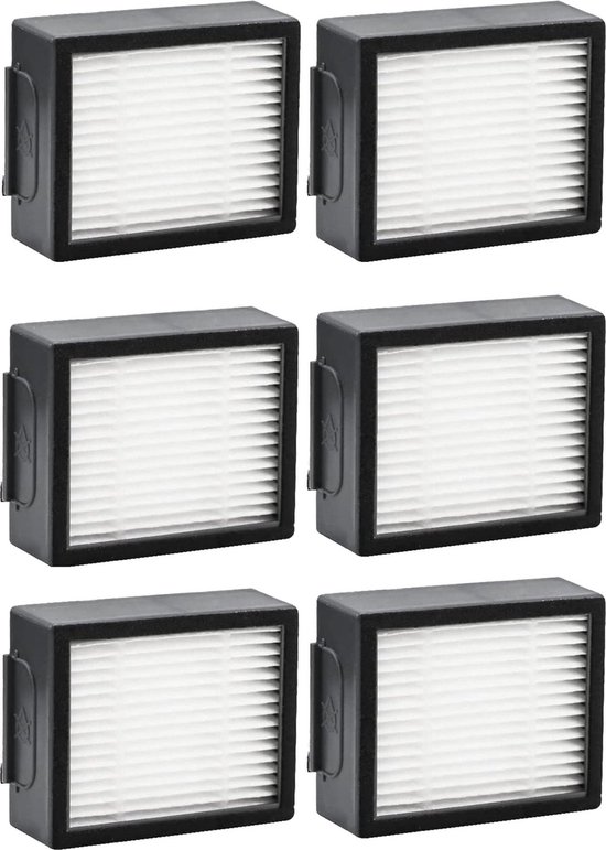 Filtres de remplacement 4 pièces compatibles avec iRobot Roomba e, i & j Series E5, E6, i3, i3+, i4, i4+, i5, i5+, i6, i6+, robots aspirateurs