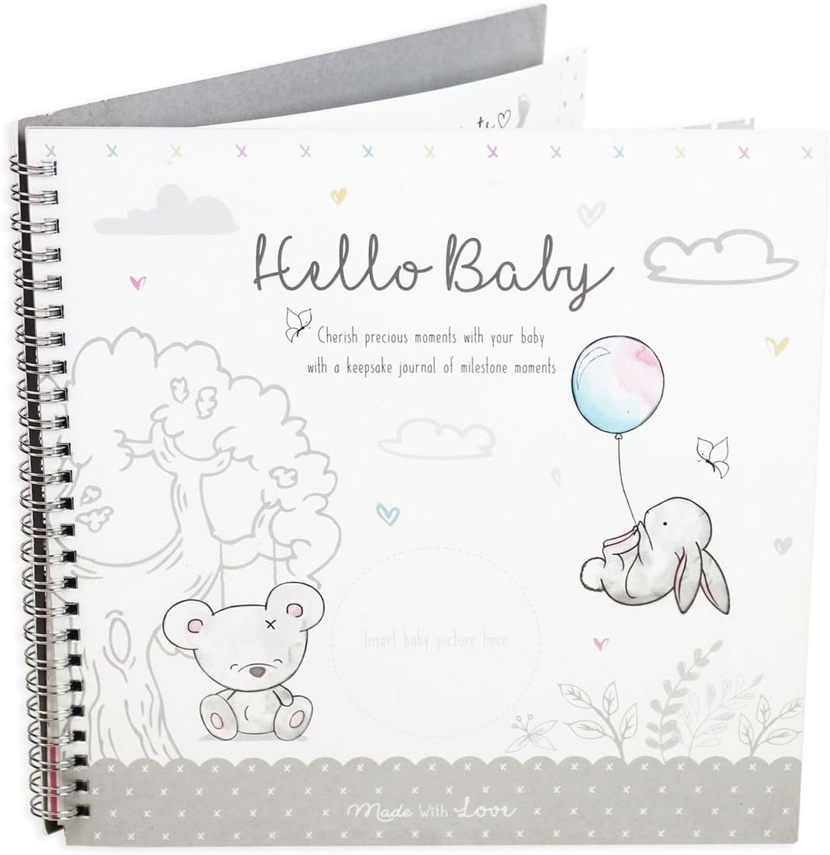 Baby Mijlpaal Journal - Keepsake Dagboek voor Peuters en Pasgeborenen