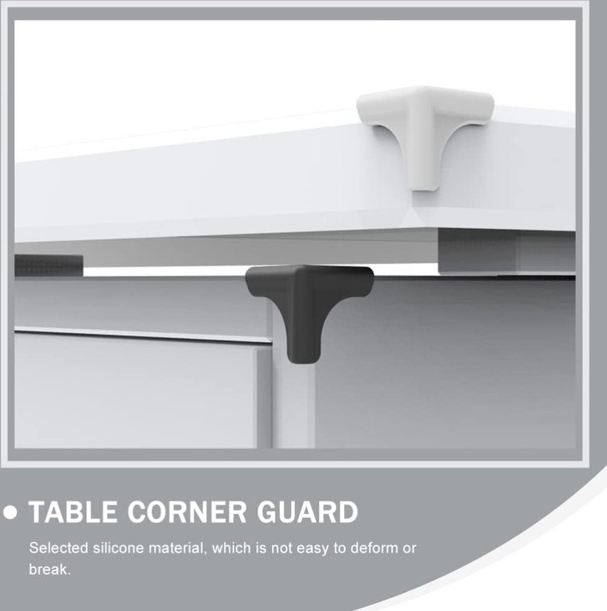 4 Pièces De Coins Silicone Collision Pour Hotte De Cuisine Protection