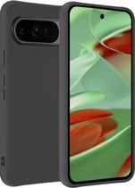 Coque pour Google Pixel 9 Pro XL Coque arrière en Siliconen – Coque adaptée pour Google Pixel 9 Pro XL Coque – Zwart