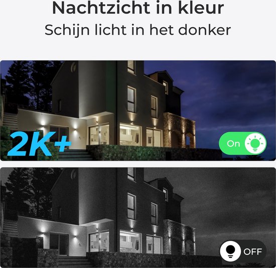 Reolink 5 MP Beveiligingscamera buiten, Detectie van personen/voertuigen/dieren, Pan en tilt, 3x optische zoom-Wit van Reolink — afbeelding 4