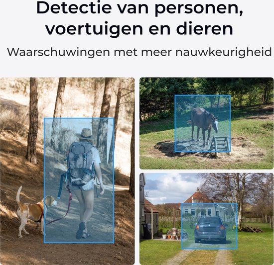 Reolink 4K 4G LTE PT Wildlife Cam met zonnepaneel, 360° zicht, 32GB microSD-kaart, detectie en herkenning van dieren van Reolink — afbeelding 3