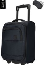 Ryanair Handbagage Koffer 40x25x20 - Underseater 40x25x20 cm - Wizz air / Easyjet - Zwart