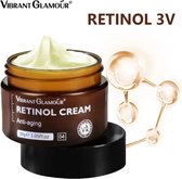 VIBRANT GLAMOUR Retinol Crème - Gezichtscrème - Anti-Aging - Anti Rimpel -  Anti Wallen Crème - Nachtcrème met Retinol - acnegevoelige huid