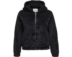 ONLY CARMAKOMA CARNEWANNA CONTACT SHERPA JACKET OTW Dames Jas - Maat M-46/48