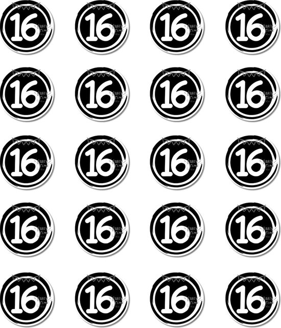 Decoratie voor de 16e verjaardag, zwart, goud – spandoeken, Happy Birthday, decoratie voor feest, veranda, bord, canvas, voor huis, muur, jongen, meisje