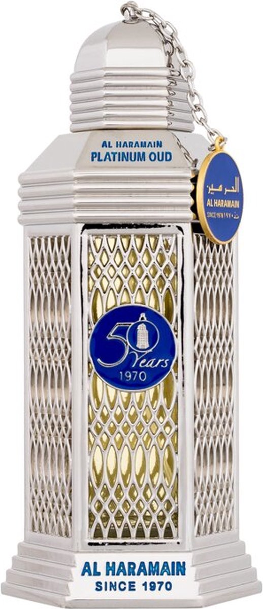 Goedkoopste Uniseks Parfum Al Haramain 50 Years Platinum Oud 100 ml