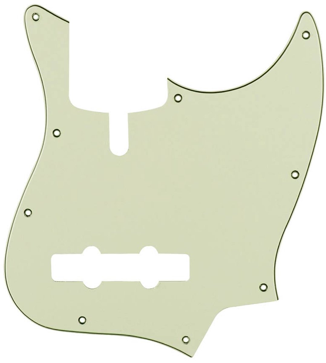 Boston M4V-310-M pickguard, Sire Marcus Miller V-series 4-string, 3 ply, mint green