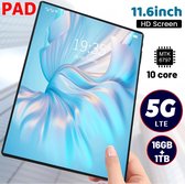Bol.com NextTab - 2024 Nieuwe 116 Inch 5G Tablet - Android 11.0 Phablet met 16GB RAM en 1TB Opslag | Grote Tablet met Dual Camer... aanbieding