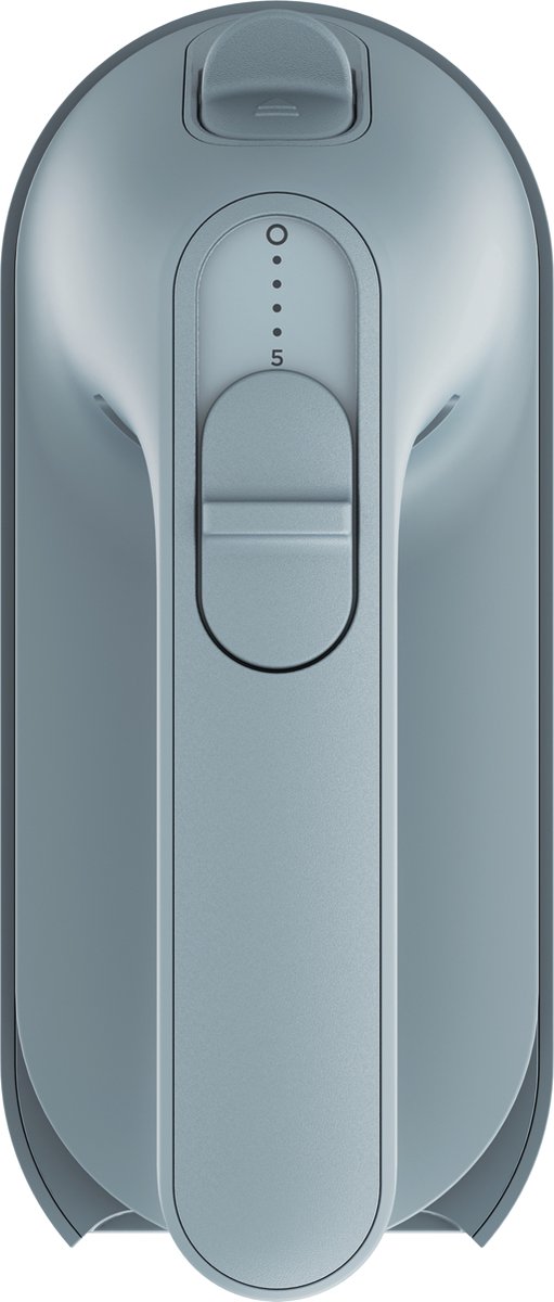 Kenwood Quickmix GO handmixer HMP40.000GY - Grijs - Alles in één opbergsysteem - Geïntegreerde maatlepel - 350W - 5 snelheden en slow start - 30% gerecycled plastic - [onderdeel GO collectie] van Kenwood — afbeelding 4