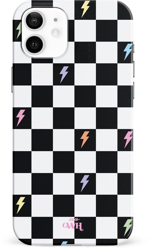 Thunderstruck - Single Layer - Coque rigide adaptée à la coque iPhone 12 - Coque Lightning - Coque femme adaptée à la coque iPhone 12 - xoxoWildhearts - Coque adaptée à la coque iPhone 12 - Coque de protection Thunderstruck