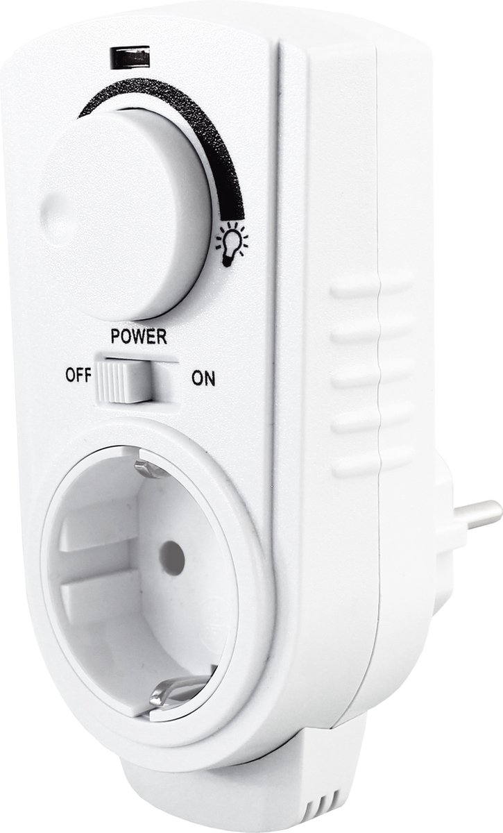 EcoSavers LED Dimmer plugin dimmer voor LED verlichting | trailing edge fase-afsnijdende dimmer