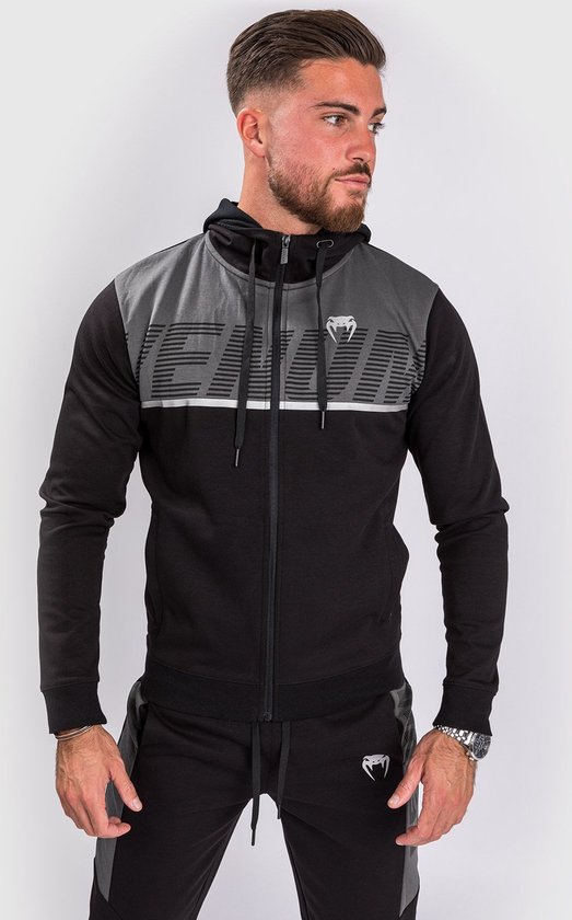 Venum Laser ZX Hoody Zwart Grijs - S | bol