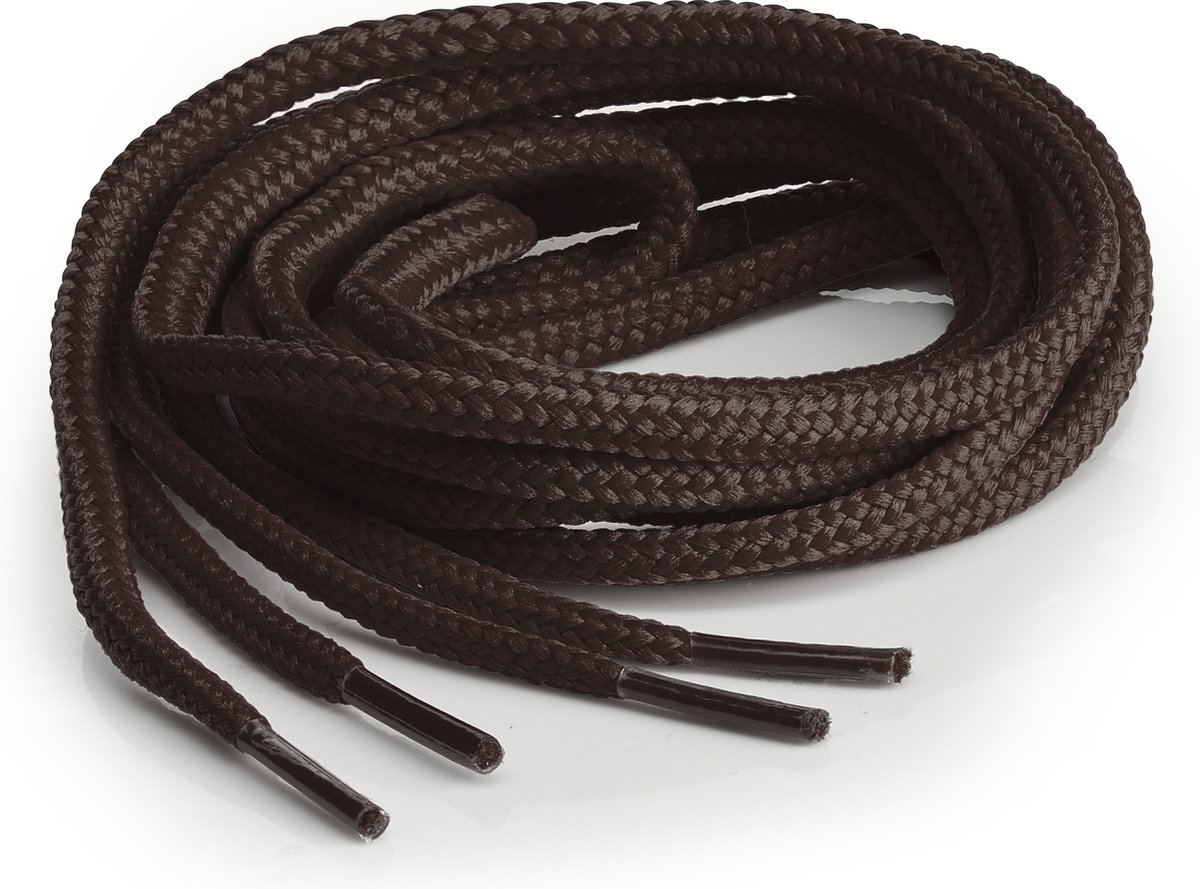 Springyard Hike 6.0 mm - veters rond - bruin - 105cm - polyester - 1 paar