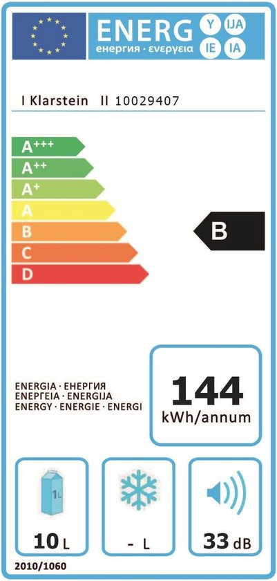 Merax 106 l energiebesparende koelkast, 60 l koelkast 46 l - 4 sterren vrieskast, standaard koelkast, vriezer