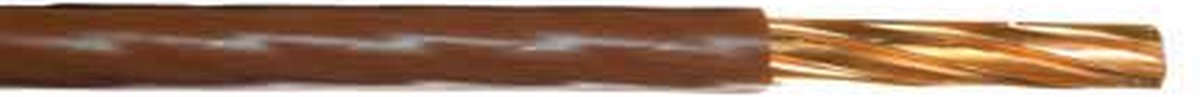 Image of 1 x 1,5 mm² bruin 100 meter
