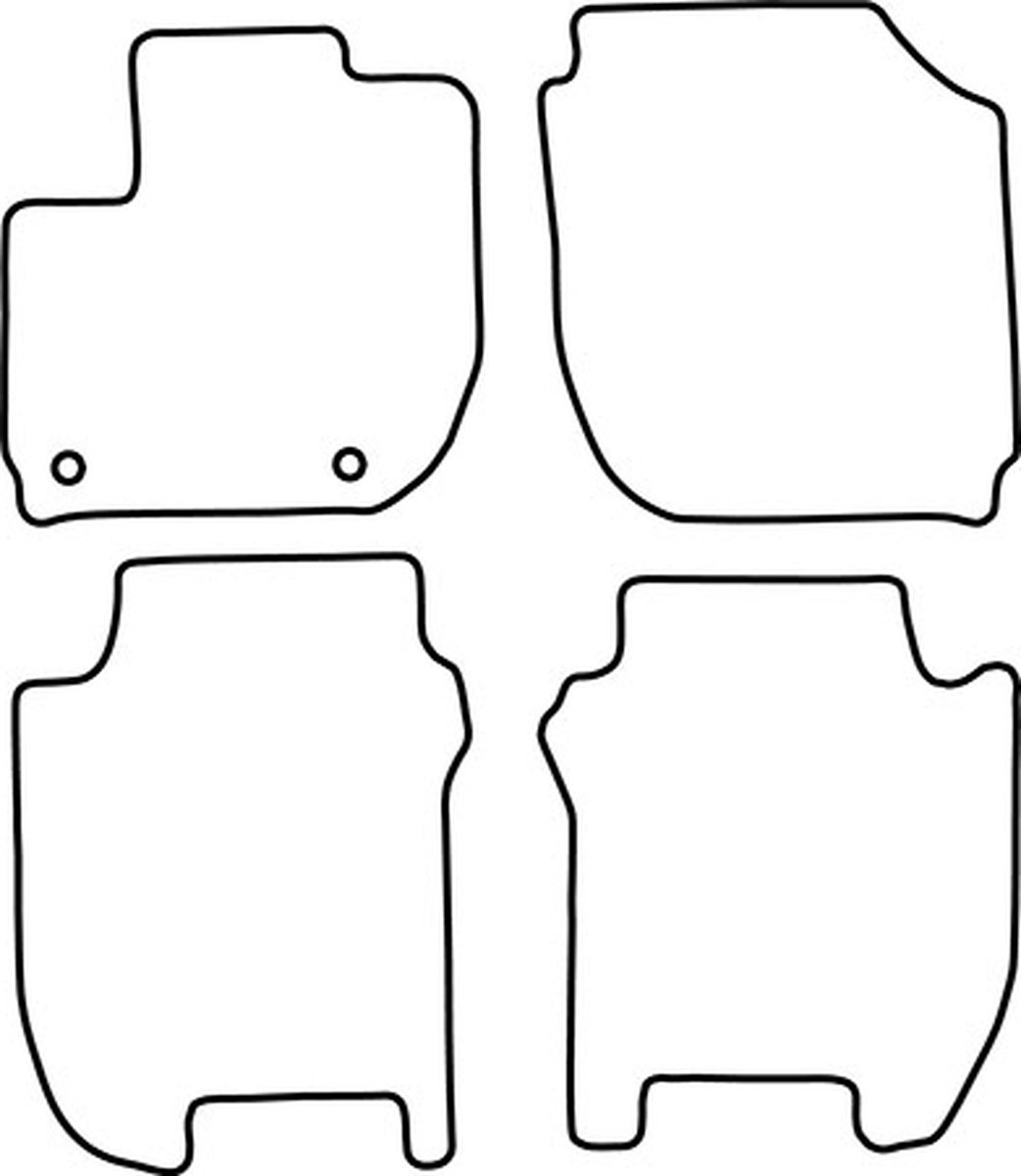Mattenset Honda Jazz