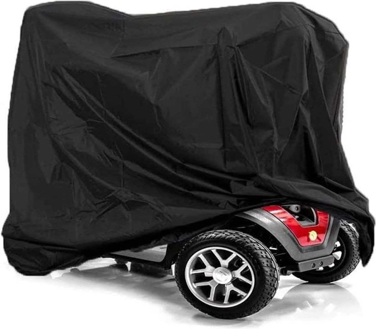 Goedkoopste Scooterhoes - 210D Oxford Stof - Waterdichte Rolstoel Scooter Cover - Beschermende Case voor Mobiliteitsscooter - Bescherming tegen Stof, Vuil, Sneeuw, Zonlicht, Regen - 170 x 61 x 117 cm