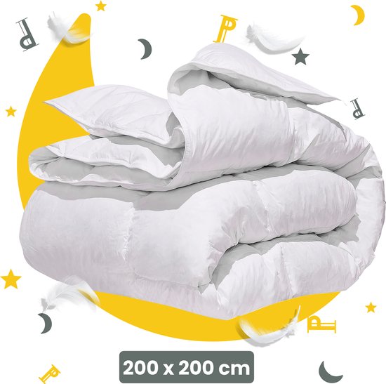 Sleep Comfy - Dons Series - All Year Dekbed Enkel | 200x200 cm - 30 dagen Proefslapen - Anti Allergie Dekbed - Tweepersoons Dekbed- Zomerdekbed & Winterdekbed