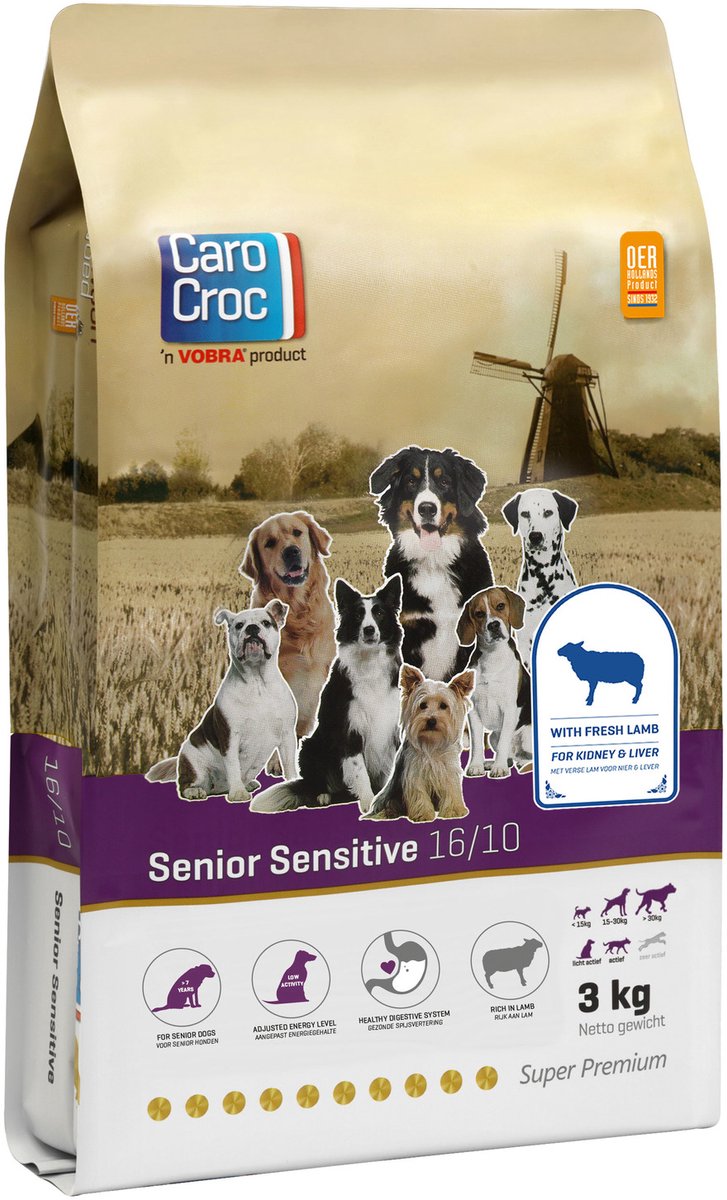 Carocroc Senior Gold 16/10 3 kg