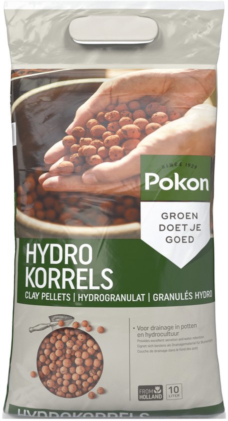 Pokon Hydrokorrels - 10l - Kleikorrels - Goed voor drainage