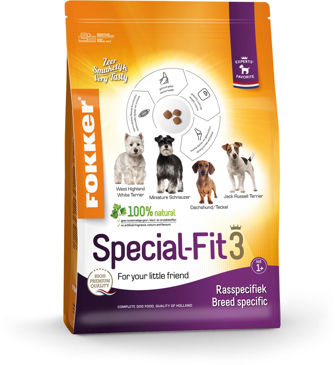 Fokker Dog Special-Fit 3 - Hondenvoer - 2.5 kg