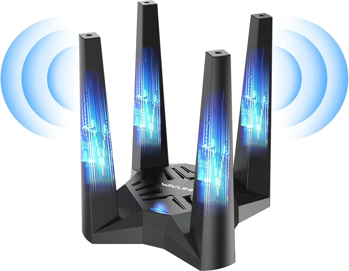 USB WiFi 6 Adapter AX1800 - Dual Band USB 3.0 Dongle voor PC met MU-MIMO en Beamforming