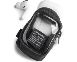 Mini Pouch Block Case voor AirPods en Galaxy Buds - Draagbare Bescherming en Opbergtas