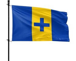 VlagDirect - Baarn vlag - Gemeente Baarn vlag - 90 x 150 cm.