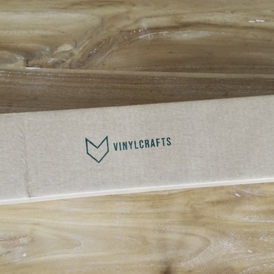 VinylCrafts - LP Wandplank - Eiken wandplank - 99 cm - LPs aan de muur - LP opbergsysteem aan de muur - Zeer geschikt voor foto's