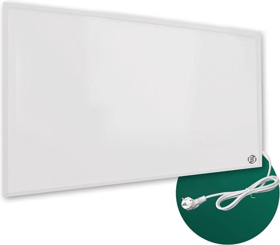 Equivera Wandkachel - Wandverwarming Elektrisch - Keramische Kachel - Heater Kachelventilator - Premium