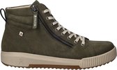 Rieker dames veterboot - Kaki - Maat 40