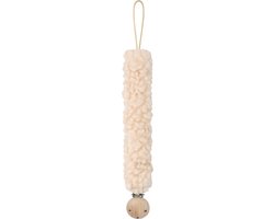 Studio Nou - Speenkoord - Teddy - Beige - Clip - Kraamcadeau