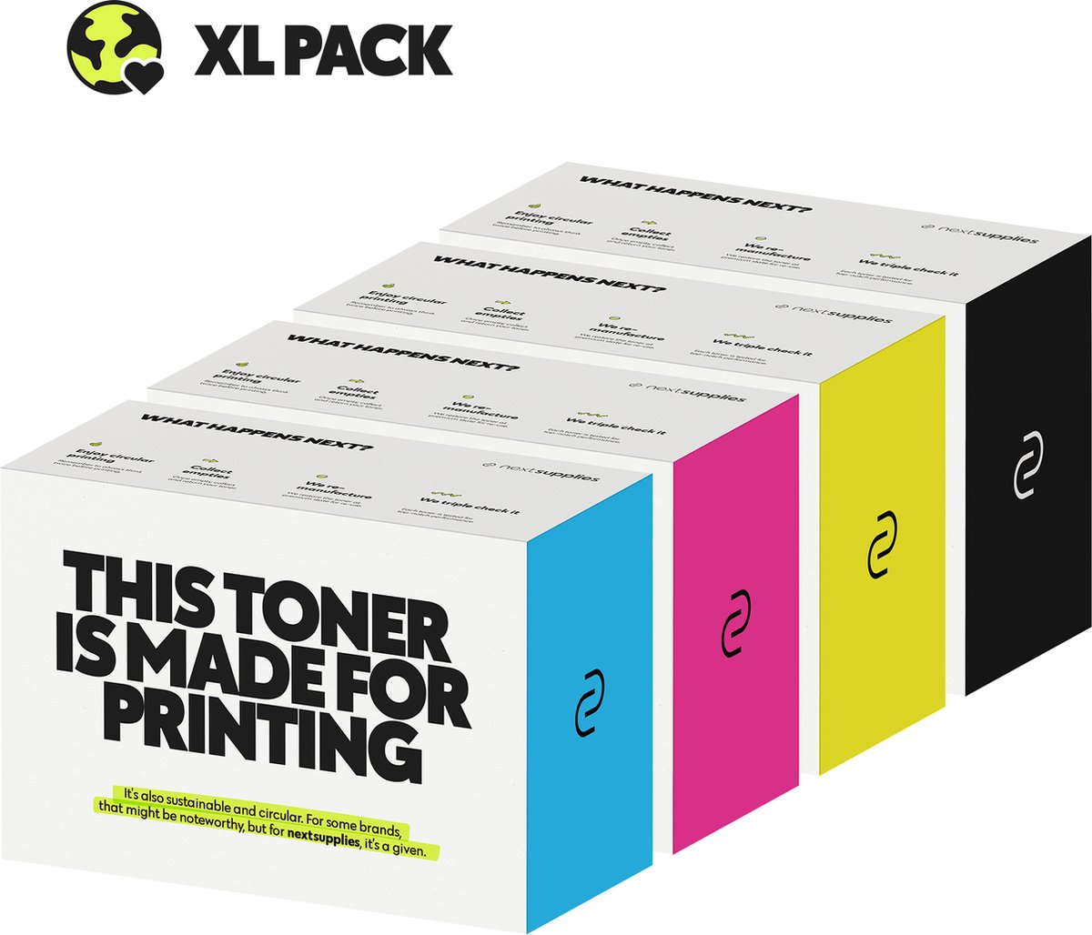 Multipack HP 653 (Zwart/Cyaan/Magenta/Geel). Originele toners, circulair.