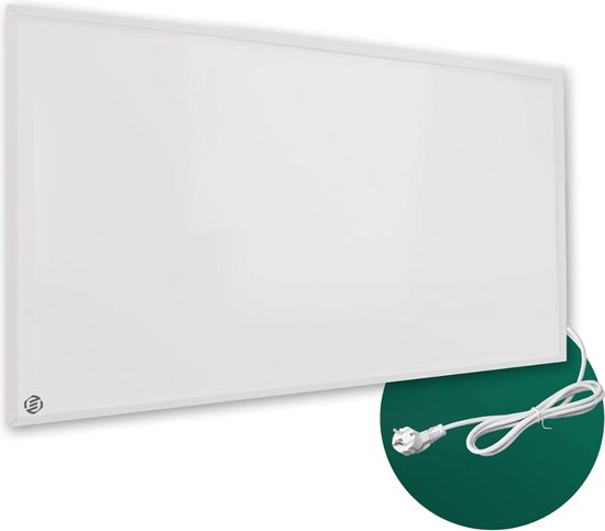 Equivera Wandkachel - Wandverwarming Elektrisch - Keramische Kachel - Heater Kachelventilator - Premium