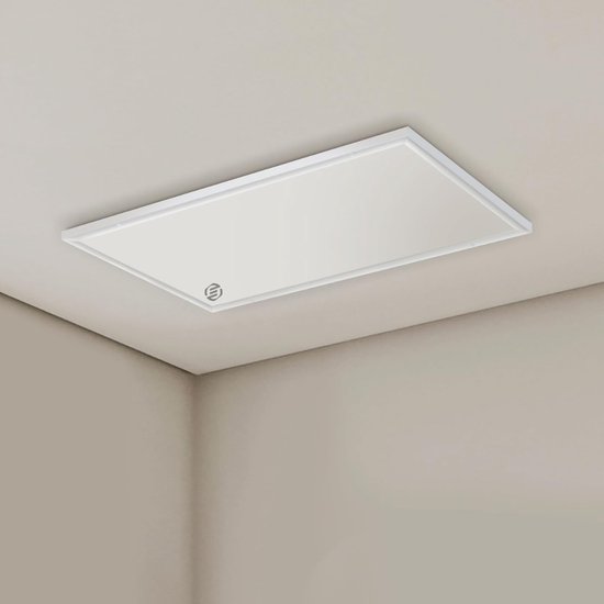 Equivera Wandkachel - Wandverwarming Elektrisch - Keramische Kachel - Heater Kachelventilator - Premium