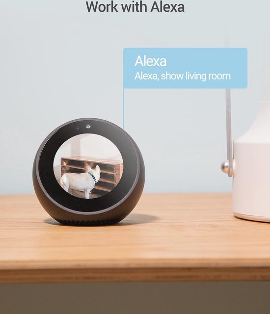 Wifi-camera voor binnen met 1080p, pan/tilt/zoom, nachtzicht en 2-weg audio — afbeelding 5