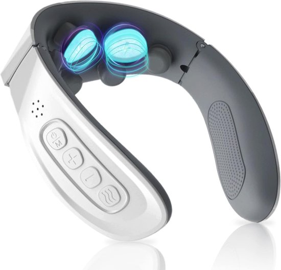 Elektrisch nekmassageapparaat met warmte - 5 massagemodi en - Elektrisch - €32,59