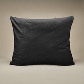 Zelesta Velvetbed Kussenslopen Zwart 60x70 Set van 2
