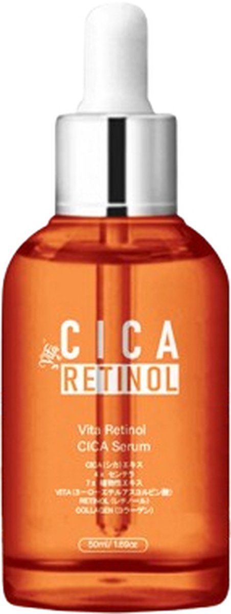 Goedkoopste Mitomo - Cica Vita Retinol Serum - 50 ml - Serum Gezichtsverzorging Retinol uit Japan met Vitamine C