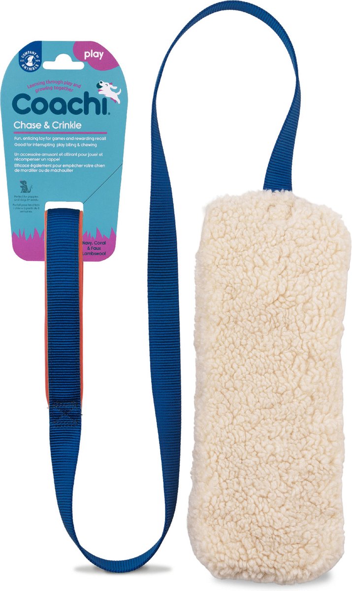 Coachi Chase & Crinkle - Hondenopvoeding - Navy Coral