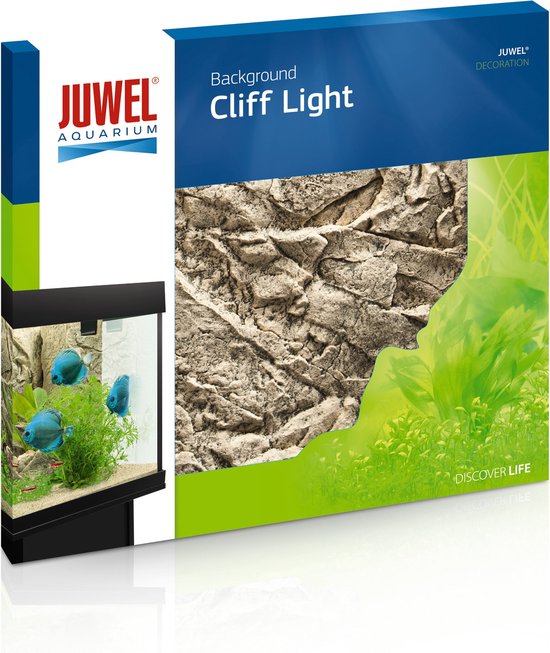 Juwel Aquarium Achterwand Cliff - Aquariumdecoratie - 60 x 55 cm - Beige